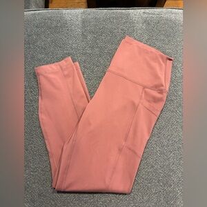 Yogalicious Lux Rose Leggings Size L